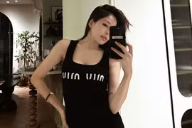 Hot girl Trâm Anh khoe nhan sắc nóng bỏng