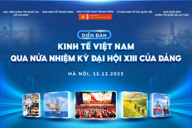 Ngày 12/12, tổ chức "Diễn đàn Kinh tế Việt Nam qua nửa nhiệm kỳ Đại hội XIII của Đảng"