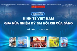 Ngày 12/12, tổ chức "Diễn đàn Kinh tế Việt Nam qua nửa nhiệm kỳ Đại hội XIII của Đảng"