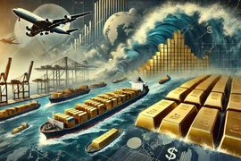 Hàng nghìn tấn vàng được vận chuyển từ London đến New York