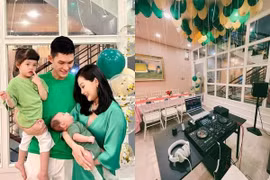 Em gái Quang Vinh khoe chồng tổ chức tiệc, để lộ tư gia xịn sò