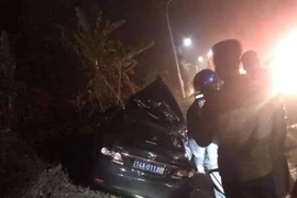 Xe biển xanh đâm container ở Quảng Ninh: Sức khỏe nạn nhân giờ sao?