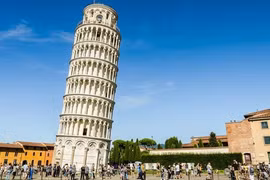 Giải mã thú vị: Bất ngờ nguyên nhân tháp Pisa nghiêng theo nhiều hướng