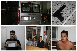 Kinh hoàng cảnh 2 nhóm côn đồ nổ súng, chém nhau gần chợ