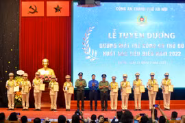 Công an Thủ đô tuyên dương 12 gương mặt trẻ tiêu biểu 