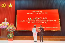 Quảng Trị có tân Phó Giám đốc Công an tỉnh