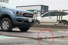 “Hầm chông” trên vành đai 3, Sở Giao thông Hà Nội đổ lỗi cho xe quá tải