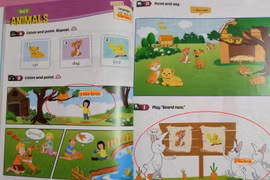 SGK tiếng Anh i-Learn Smart Start - Student’s Book bị phản ánh có nhiều "sạn" 