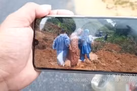 Thêm vụ sạt lở đất ở Bắc Trà My, một người mất tích