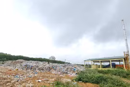 Lò đốt rác hàng tỷ đồng xây xong nhưng không thể hoạt động