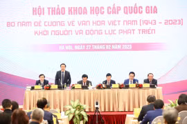 Khai mạc Hội thảo khoa học 80 năm Đề cương về văn hóa Việt Nam
