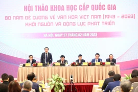 Khai mạc Hội thảo khoa học 80 năm Đề cương về văn hóa Việt Nam