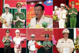  Chân dung 12 đại tá vừa được bổ nhiệm Giám đốc công an tỉnh