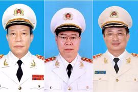 Chân dung 3 thượng tướng vừa được cho thôi giữ chức Thứ trưởng Bộ Công an