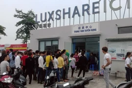 Công ty Trung Quốc Luxshare-ICT sai phạm: Đưa người trái phép vào Việt Nam nhằm mục đích gì?