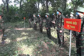 Huyện Hoài Đức khai mạc diễn tập ''thiết quân luật, giới nghiêm''