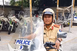 Chân dung anh CSGT mở đường đưa sản phụ vỡ ối tới bệnh viện