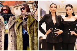 Diện đồ đôi chất như cặp tin đồn Kỳ Duyên - Minh Triệu