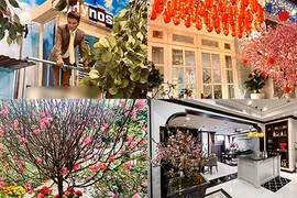 Sao Việt trang trí nhà đón Tết: Ai chịu chi hoành tráng nhất?