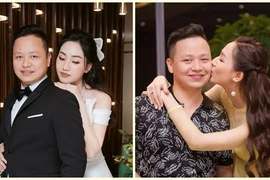 Loạt ảnh tình bể bình của Á hậu Trà My và chồng đại gia 