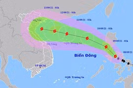 Bão Côn Sơn di chuyển nhanh, cường độ rất mạnh