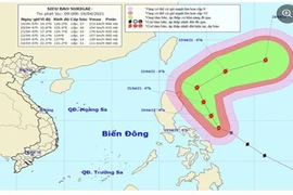 Do ảnh hưởng siêu bão Surigae, Bắc Biển Đông sóng biển cao 4m