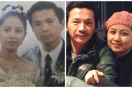 Hôn nhân 24 năm vẫn mặn nồng của vợ chồng NSND Trung Anh