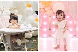 Mãn nhãn 2 bữa tiệc sinh nhật của con gái Đông Nhi