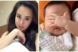 Vy Oanh khoe con mới sinh cực đáng yêu