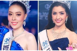 Hoa hậu Lào trả vương miện, soi nhan sắc cô gái thế ngôi
