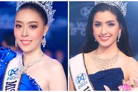 Hoa hậu Lào trả vương miện, soi nhan sắc cô gái thế ngôi