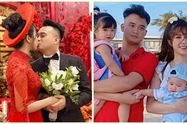 Loạt ảnh tình tứ của Diệp Lâm Anh và chồng thiếu gia