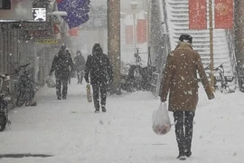 Bão tuyết gây gián đoạn giao thông tại Trung Quốc