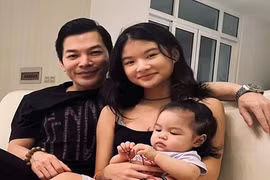 Trần Bảo Sơn khoe hai con gái quấn quýt