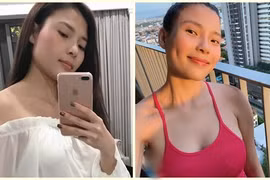 Vẻ quyến rũ của Thúy Diễm được trai lạ làm quen khi mang bầu