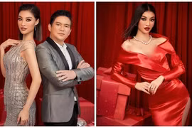 Á hậu Kiều Loan tung ảnh bên bác sĩ Chiêm Quốc Thái