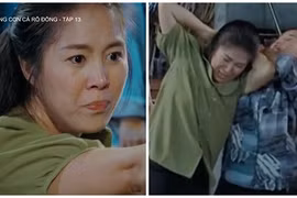 Hậu trường Lê Phương bị đánh ghen trong “Thương con cá rô đồng”