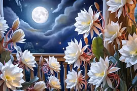 Cây cảnh “tiên hoa”, vẻ đẹp ngắn ngủi nhưng vĩnh hằng