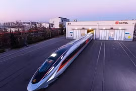 Lộ diện “siêu phẩm” tàu viên đạn chạy 450km/h, cả thế giới bật ngửa vì...