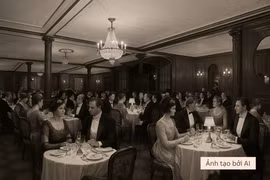 Dùng AI tái hiện đêm tiệc cuối cùng trên tàu Titanic, giật mình cái kết 