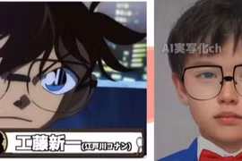 Dùng AI phác họa chân dung nhân vật truyện tranh Conan, sững sờ kết quả 