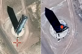 Tòa tháp "ma quái" trồi lên tại Khu vực 51... là dấu vết UFO? 