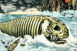 Lời nguyền đáng sợ của 'quái vật biển' Bakekujira