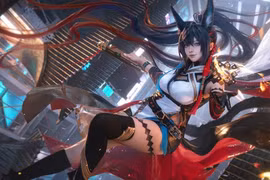 Nữ coser “siêu vòng 1” nóng bỏng khiến người xem nghi ngờ nhân sinh