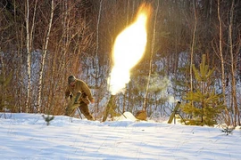 Mục kích trận đánh tái hiện cuộc phản công ở Moscow 1941