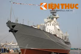 Ảnh nóng: hạ thủy tàu tên lửa cho Hải quân Việt Nam