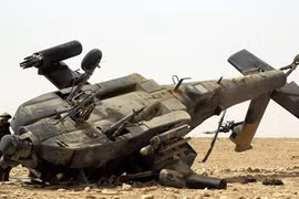 Trực thăng AH-64E Apache mới tinh của Đài Loan tan xác