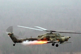 Ấn tượng màn bắn pháo, phóng tên lửa của Mi-28