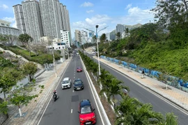 Du khách nô nức với nắng Xuân về trên phố biển Nha Trang 