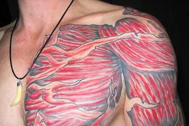 13 hình xăm nội tạng kinh dị 